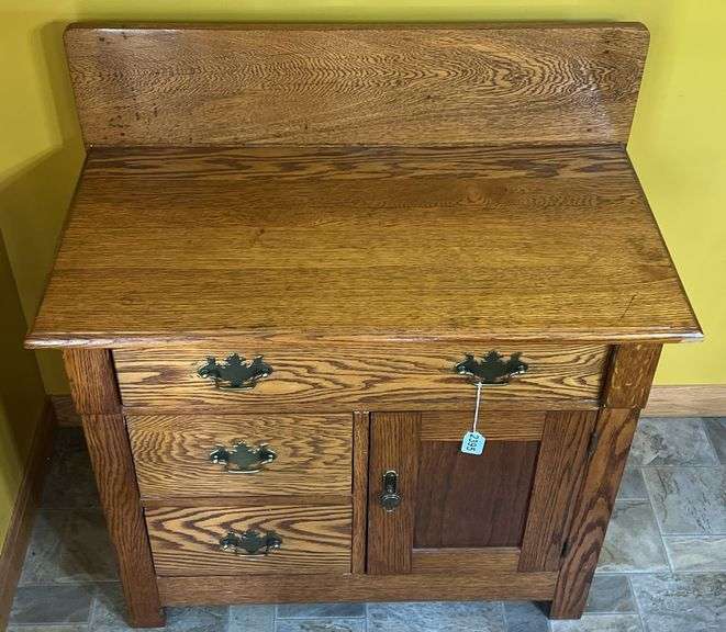 Oak Dry Sink