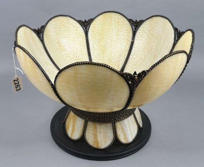 MCM Panel Glass Lamp Shade image
