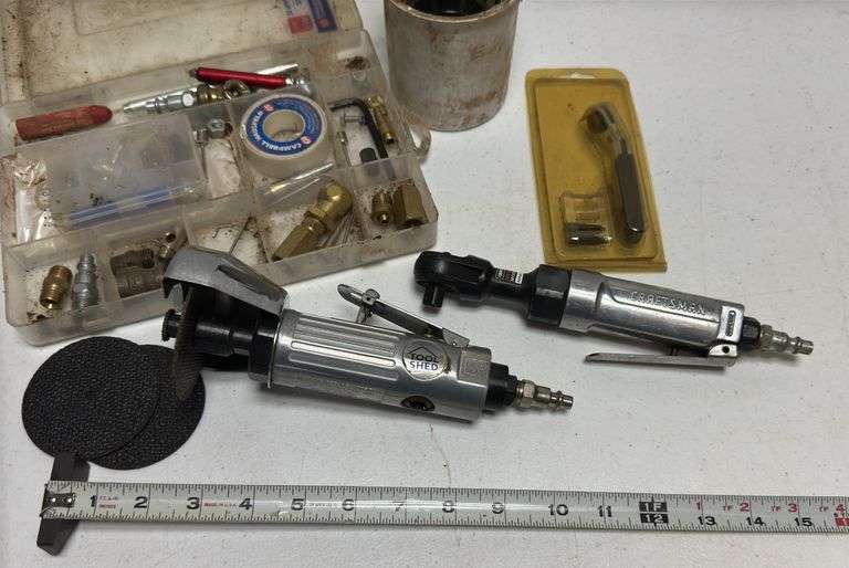 Craftsman 3/8” Mini Ratchet & Assorted Air Tools & Accessories
