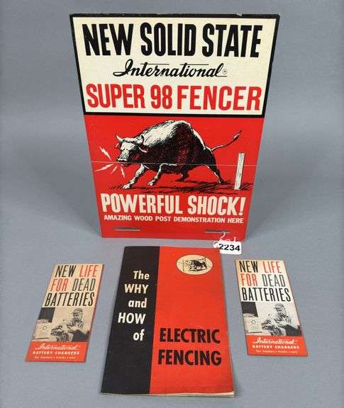 International Electric Fence Advertising & Booklets image