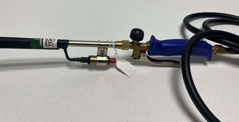 Greenwood Propane Torch With Push Button Igniter