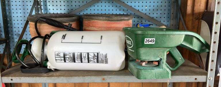 Planter Pots, Fertilizer Spreader, & Misc. Sprayers
