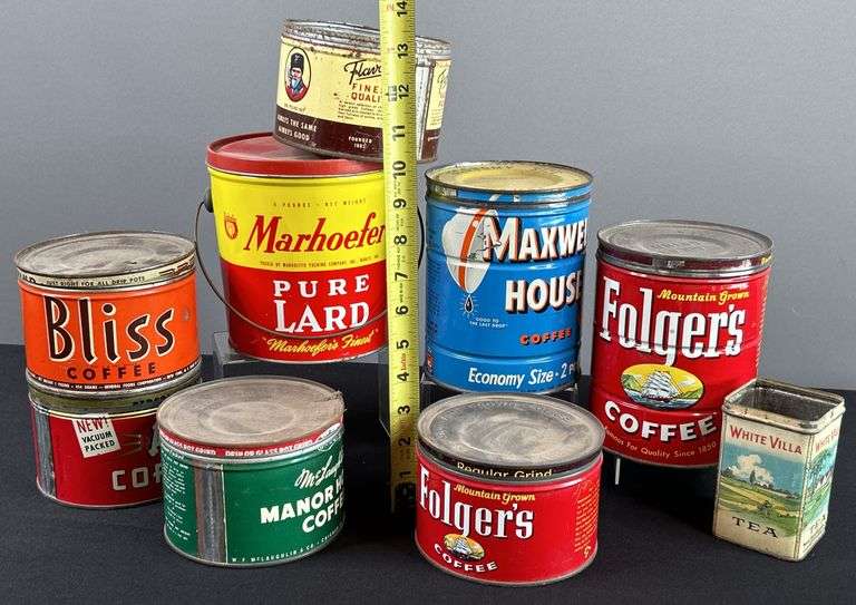 Vintage Kitchen Tins