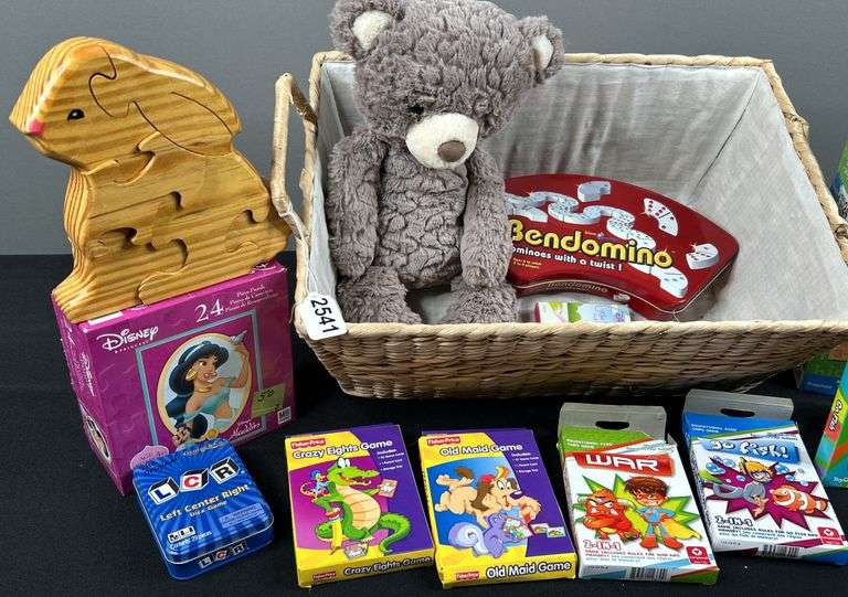 Sesame Street Puzzles, Teddy Bear & Wooden Ducks