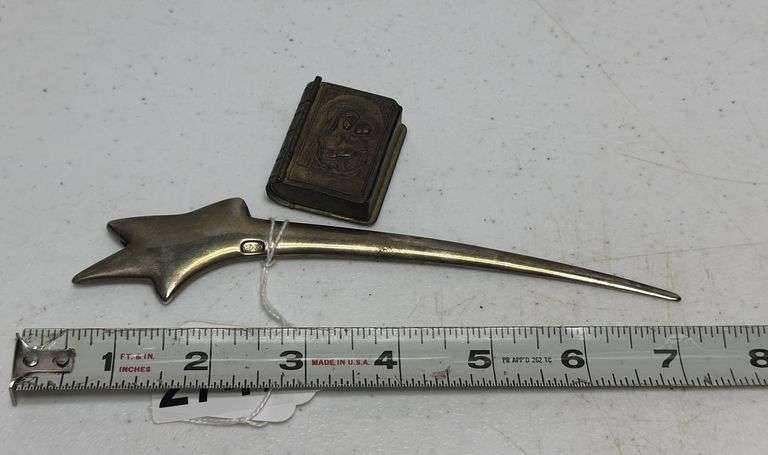 Lehman Catholic Letter Opener & Bible Pill Box