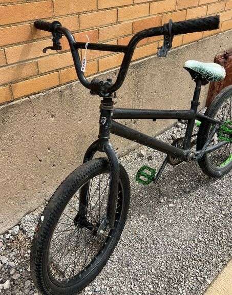 Black & Green Unnamed Bike