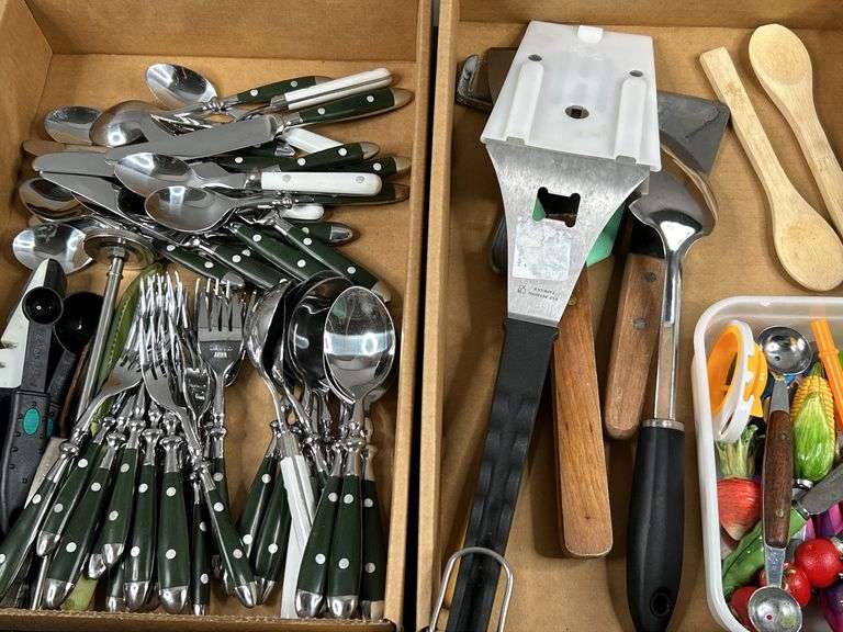 Silverware and Miscellaneous Baking Utensils
