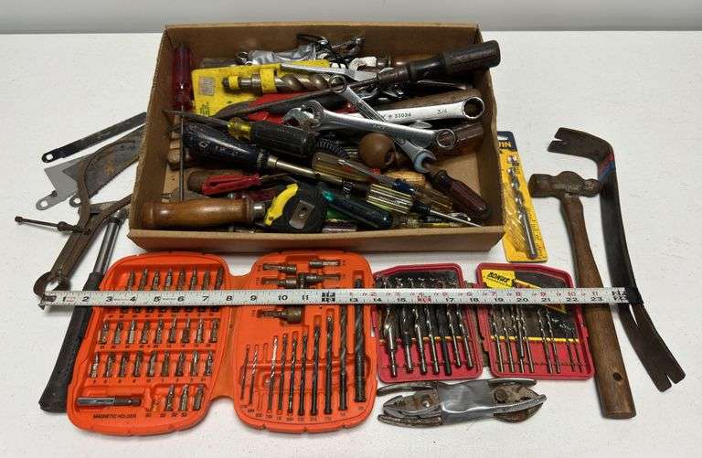 Black & Decker Drill Bit Set, Pliers, Hammers & Screwdrivers