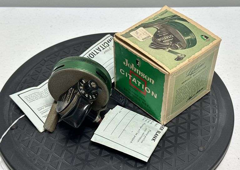 Johnson Citation Model 110B Closed Face Spinning Reel
