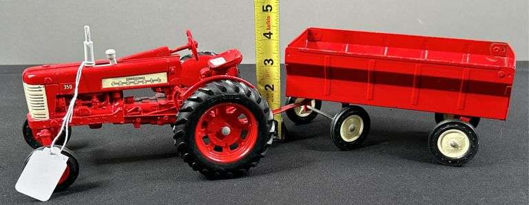 McCormick Farmall 350 Tractor & Wagon