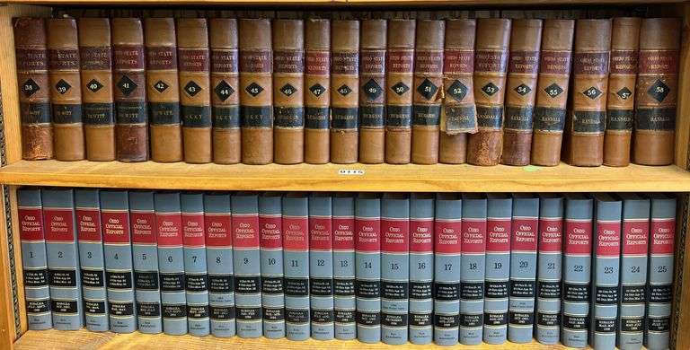 Ohio State Reports Volumes 38-76