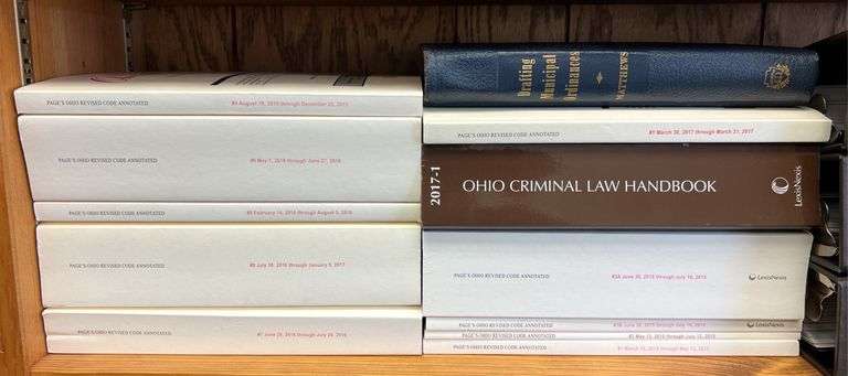 Criminal Law and Law Dictionary Books