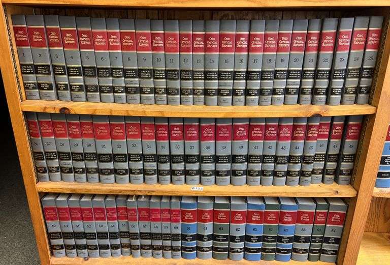 Ohio Offical Reports Volumes 1-101