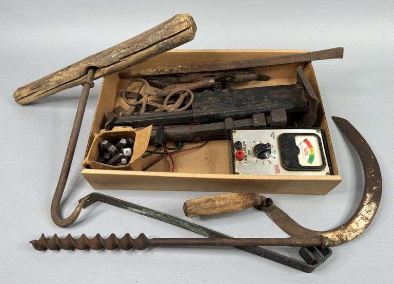 Letter Punches, Hand Scythe, & Misc Tools image