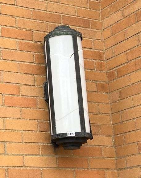 Art Deco Exterior Cylinder Lighting