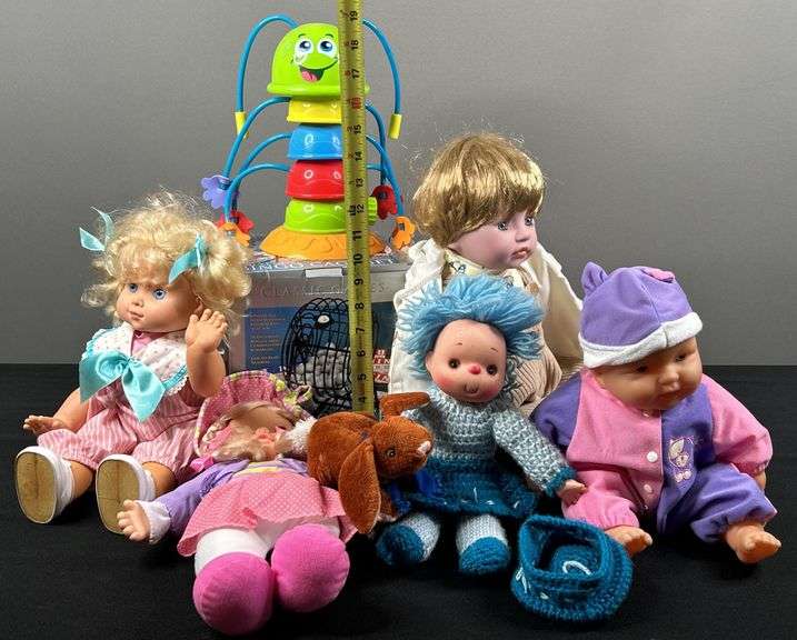 Bingo Cage Set, Dolls and Other Toys