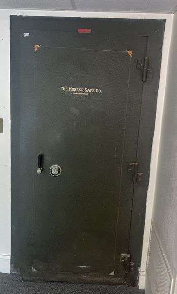 Mosler Safe Walk Through Vault Door