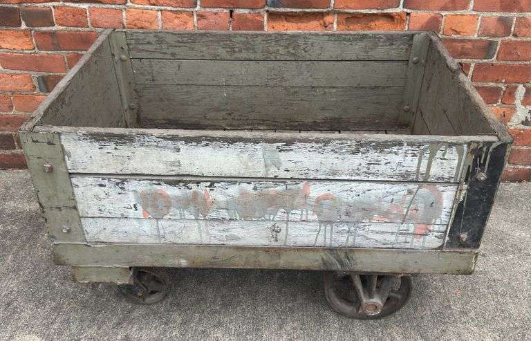 Vintage Industrial Cart image