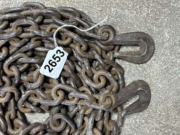 Pair of 1/4” Log Chains