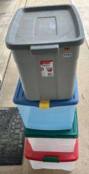 Rubbermaid and Other Storage Containers