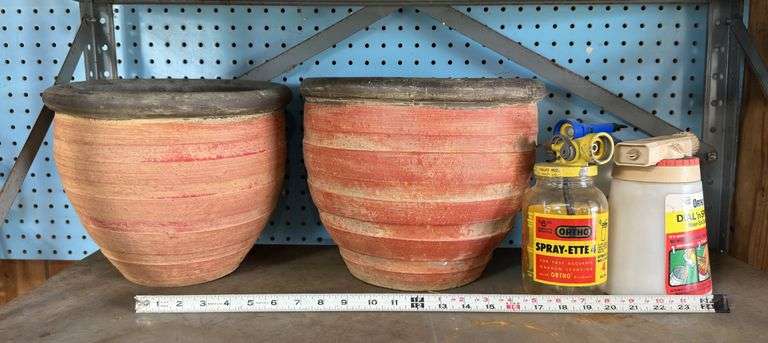 Planter Pots, Fertilizer Spreader, & Misc. Sprayers