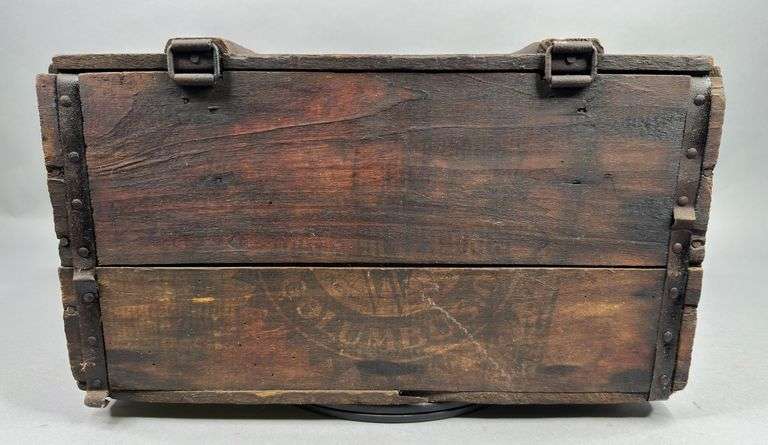 Wagner Columbus Ohio Wooden Crate image