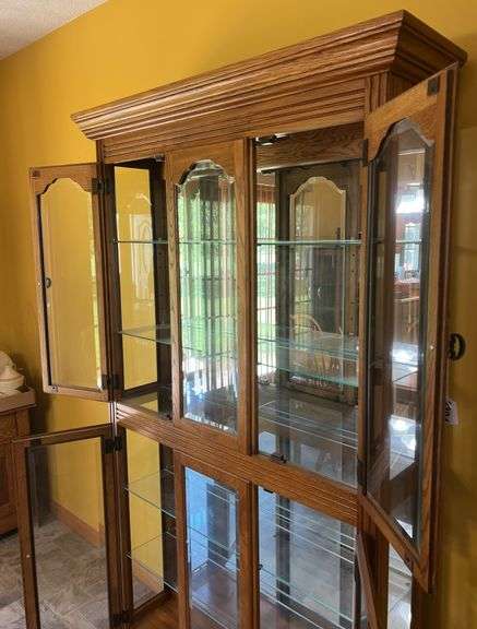 Oak China Cabinet