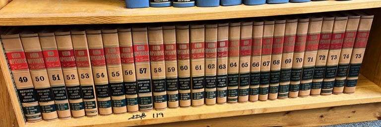 OHIO Opinions 2nd Series Volumes 1-75