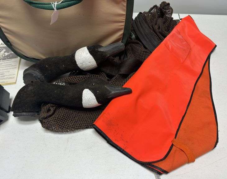 Automatic Shooting Ear Muffs, Vest, Decoy Bags & Misc