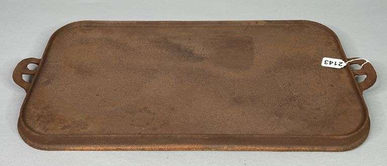 Unmarked 24” Cast Iron Griddle image