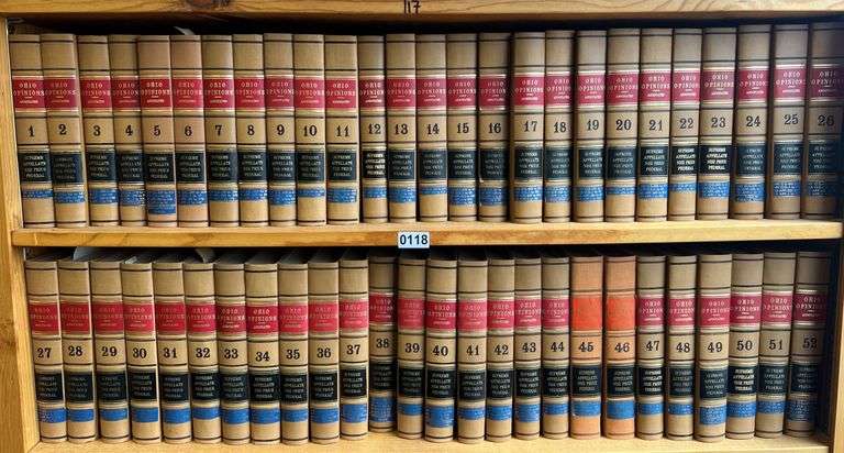OHIO Opinions Annotated Volumes 1-60