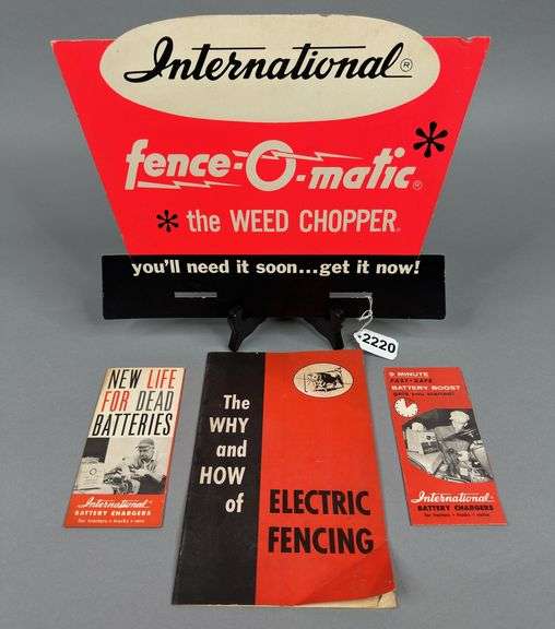 International Electric Fence Advertising & Booklets image