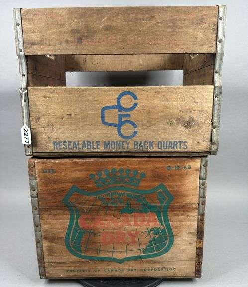 Pair of Wooden Crates image