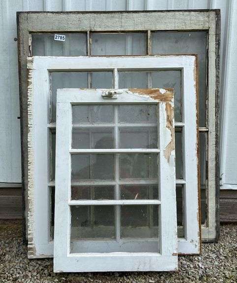 Wood Framed Glass Windows