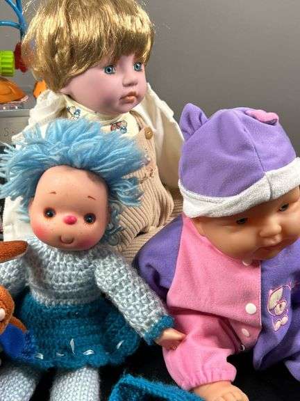 Bingo Cage Set, Dolls and Other Toys