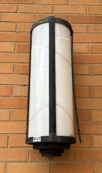 Art Deco Exterior Cylinder Lighting