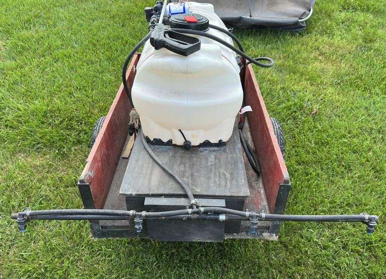 Lawn Sprayer Wagon