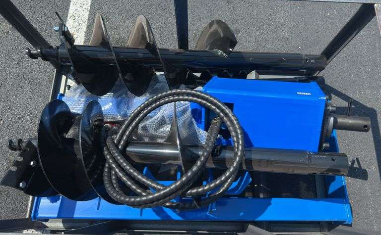 CFG Industrial SSECAG-Y Skid Loader Auger Attachment & Bits