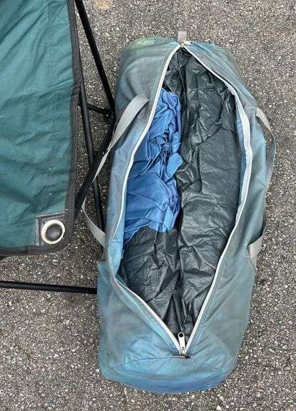 Bag Chairs and Tent