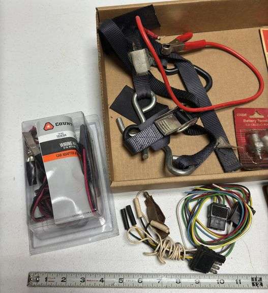Digital Multimeter & Assorted Electrical Supplies & Tools