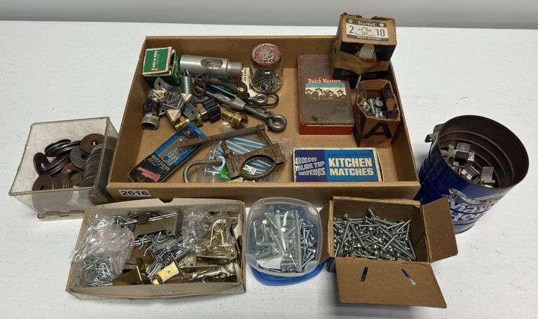 Washers, Screws & Assorted Items