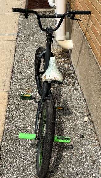 Black & Green Unnamed Bike