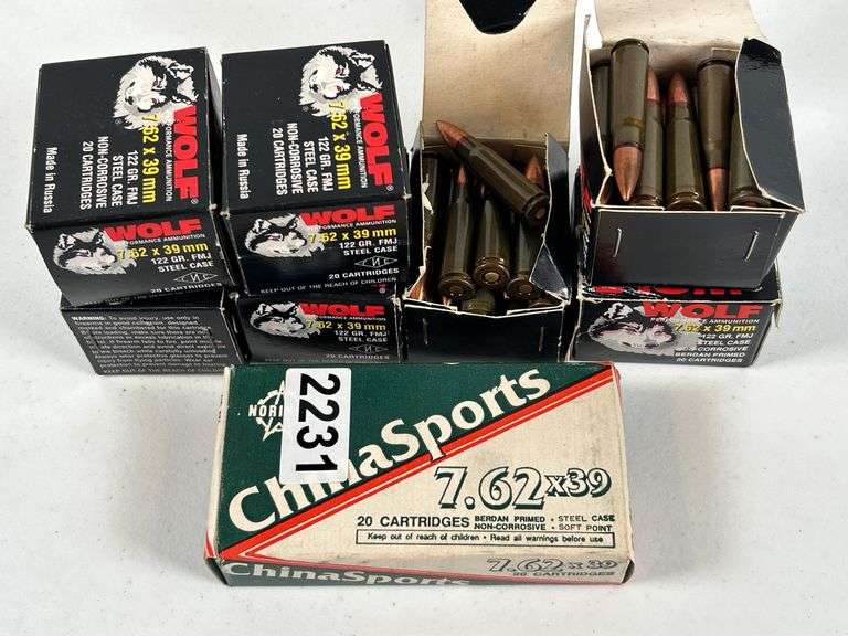 Assortment of 7.62 Ammunition