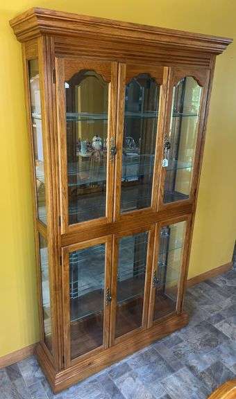 Oak China Cabinet