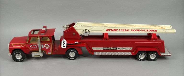 Nylint Fire Dept. Aerial Hook-N-Ladder Fire Truck image