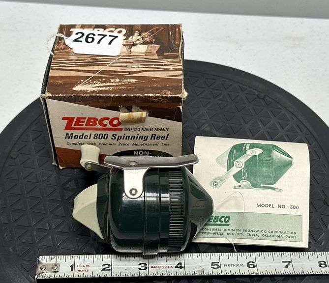 Zebco Model 800 Spinning Reel