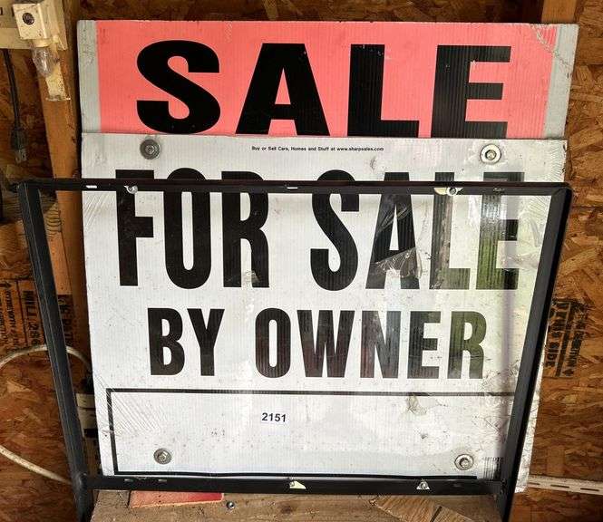 For Sale Signs