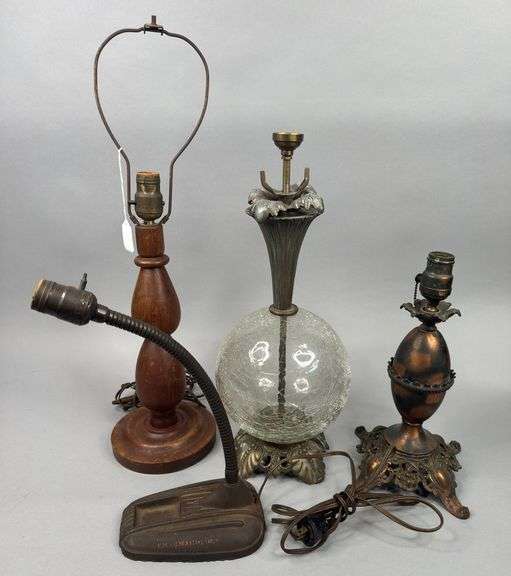 (4) Vintage Lamps image