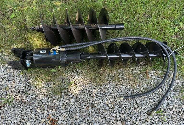 Mini Excavator Auger Attachment & Bits
