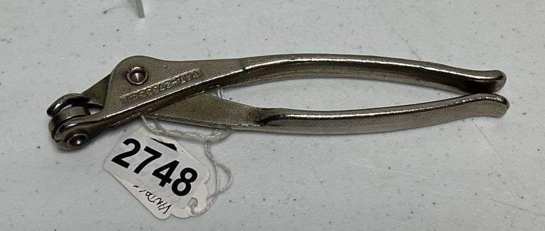 Vintage Aviation Sheet Metal Pliers
